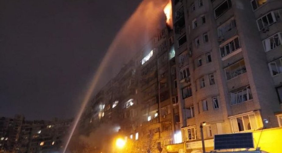 Вранці бомбили Київ