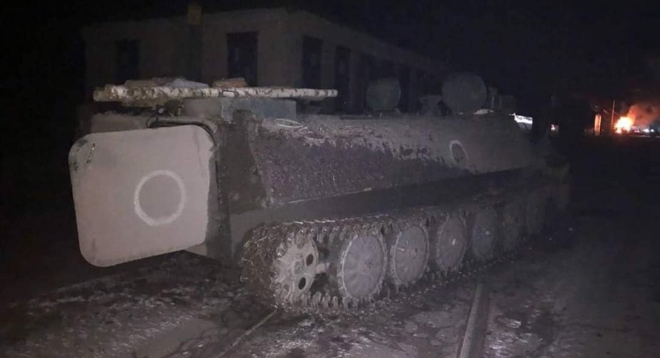 Frontline News. Nighttime rocket attack on border guards in Zaporizhzhia region and shelling of the airport in Rivne