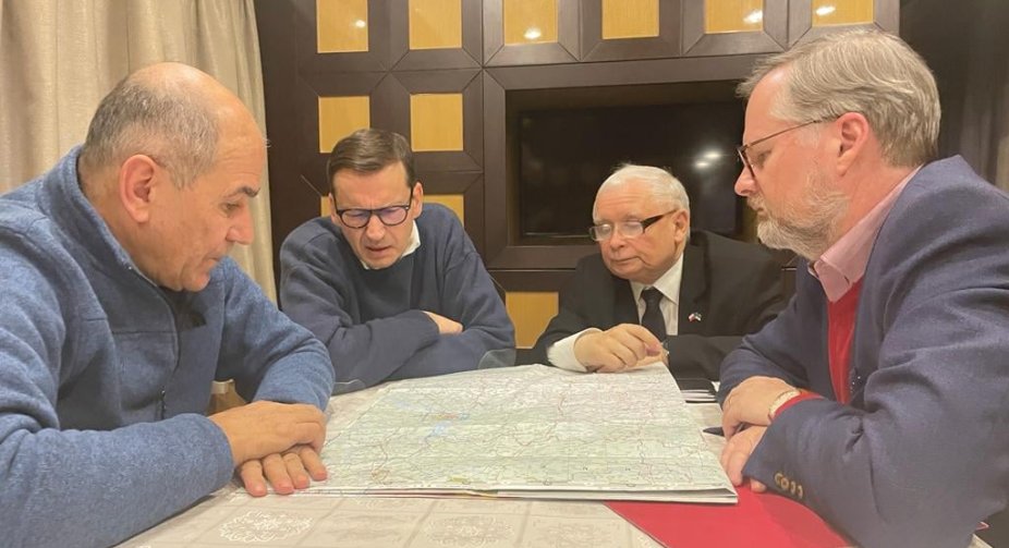 Прем'єр-міністри Польщі, Чехії та Словенії прибули до Києва