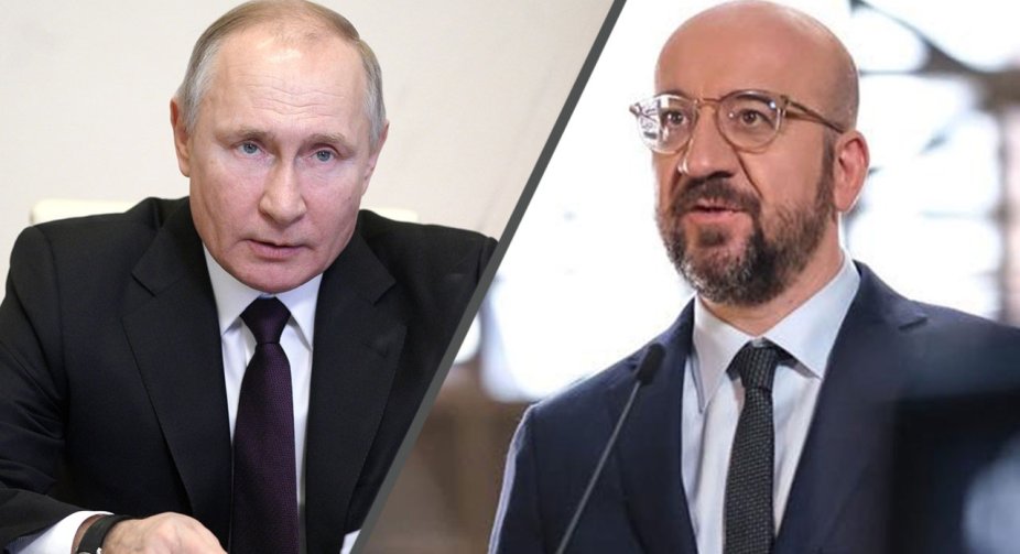 Президент Євроради поговорив з Путіним, закликав до негайного припинення вогню та виведення російських військ з України