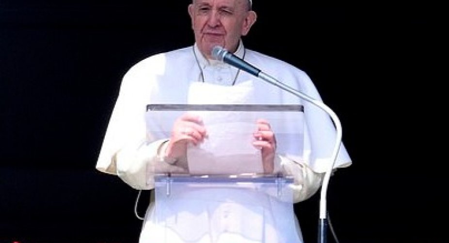 Pope Francis warns mankind faces a second 'great flood' caused by global warming
