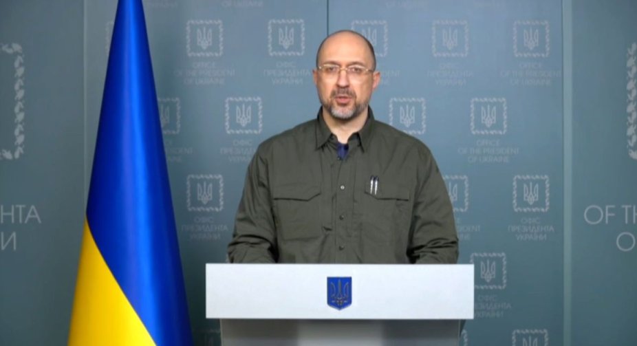 Брифінг прем'єр-міністра України Дениса Шмигаля