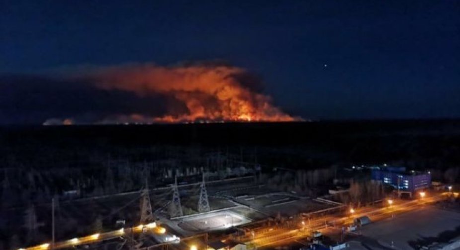 Пожежі в зоні ЧАЕС загрожують подальшим погіршенням радіаційної ситуації, їхнє гасіння через окупацію неможливе – ГІЯРУ