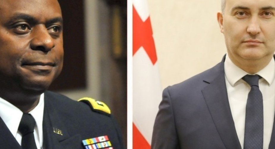 A telephone conversation took place between the Minister of Defense of Georgia and the US Secretary of Defense