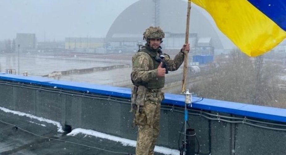 The Ukrainian army took control of Pripyat and reached the border with Belarus