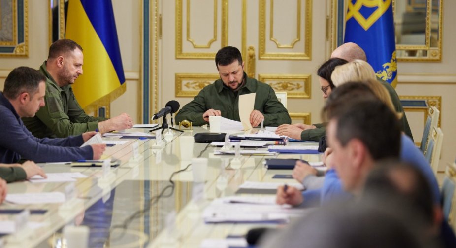 Zelensky held a meeting with members of the government on the state of implementation of the state budget