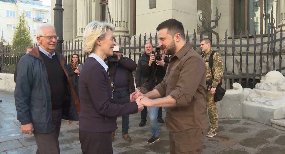 У Києві розпочалася зустріч Зеленського з делегацією ЄС