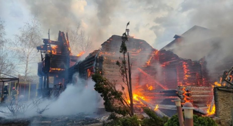 Kharkiv region: during the day, rescuers SESS had 39 departures, of which 17 were fires that occurred as a result of enemy fire