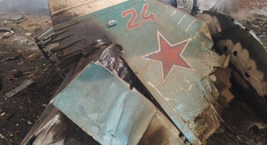 "Приземлили", як і належить: прикордонники показали збитий ворожий Су-34, який бомбардував Чернігів