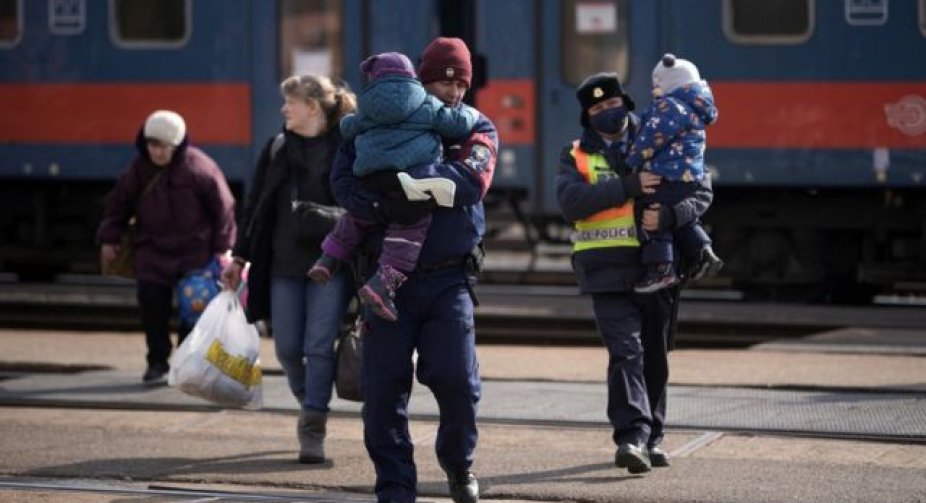 Since the start of the Russian invasion, 5 million people have left Ukraine