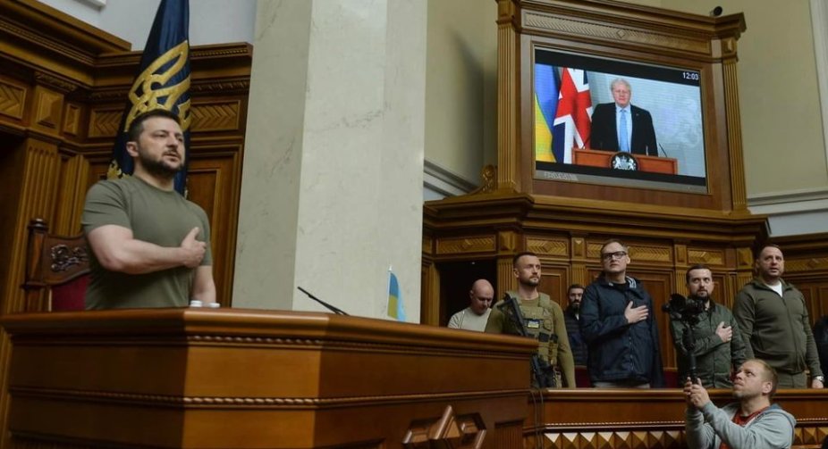Джонсон у Верховній раді оголосив про новий пакет військової допомоги