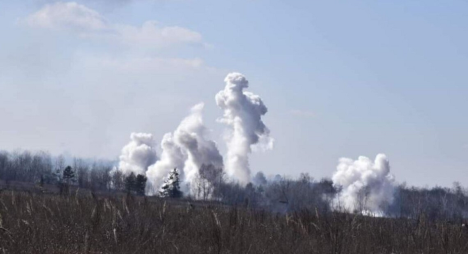 As a result of enemy shelling in Sumy region by "air-to-ground" missiles, a border guard was wounded  