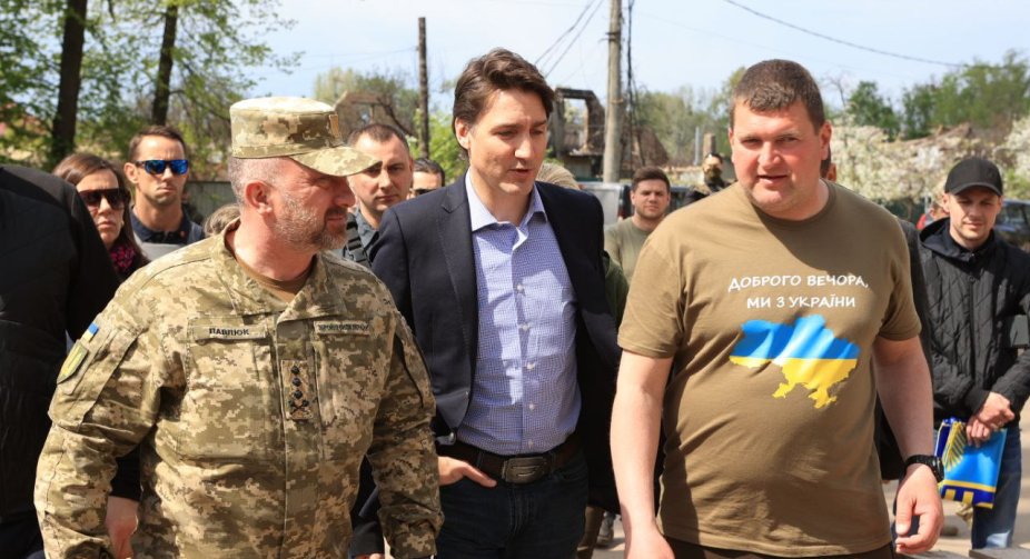 Прем'єр Канади Трюдо відвідав Ірпінь