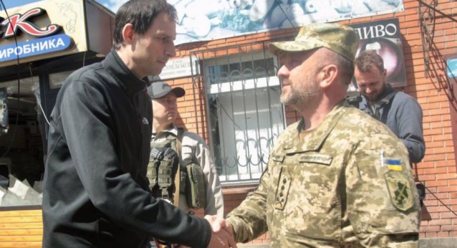 У рамках робочого візиту до України глава МЗС Нідерландів відвідав Ірпінь