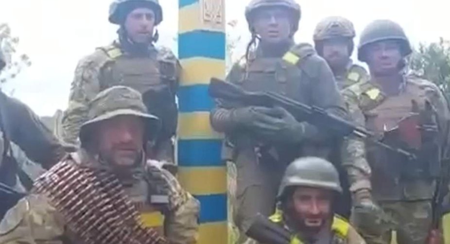 "Ми дійшли, пане президенте, ми тут": українські військові дістались ділянки державного кордону на Харківщині   