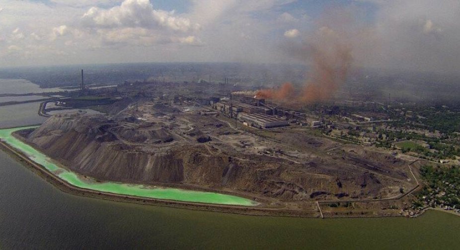 The Mariupol City Council warned of the threat of an ecological disaster due to the bombing of Azovstal