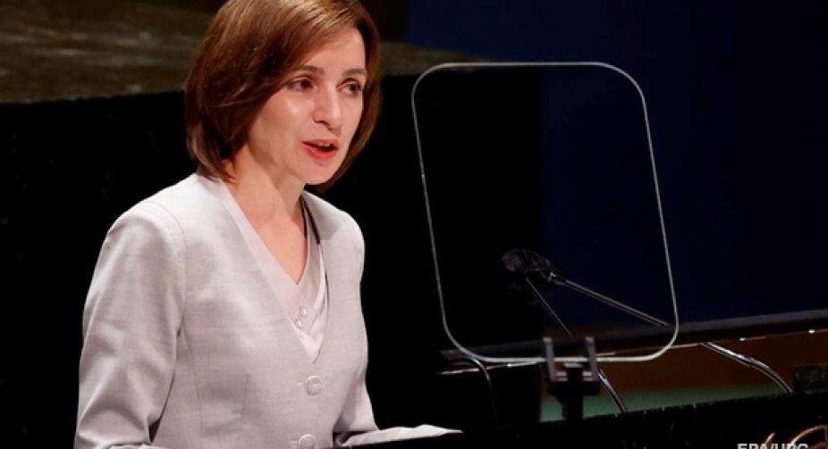 Санду закликала Росію вивести свої війська з Придністров'я