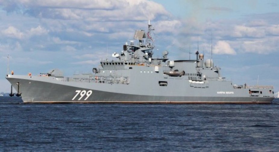 Окупанти посилюють угруповання у Чорному морі найновішим кораблем "Адмірал Макаров"