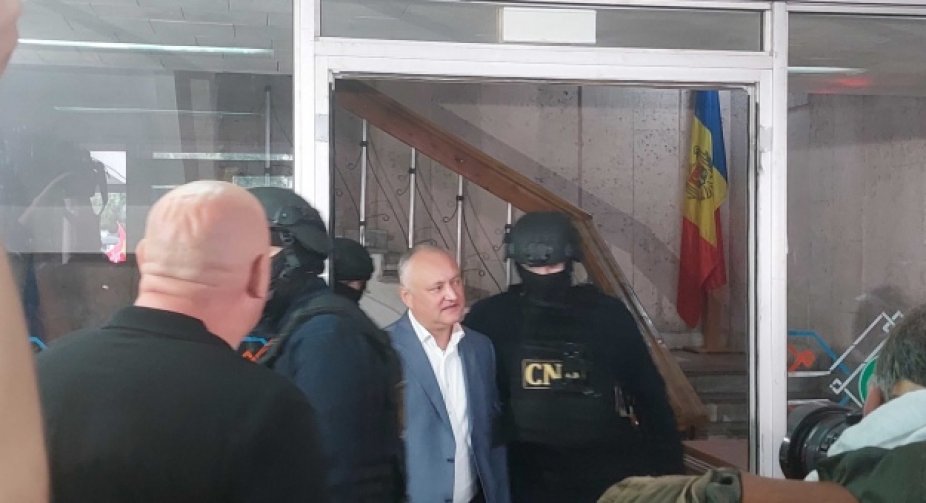 Precautionary measure for Dodon is being chosen, prosecutors ask for 30 days of arrest