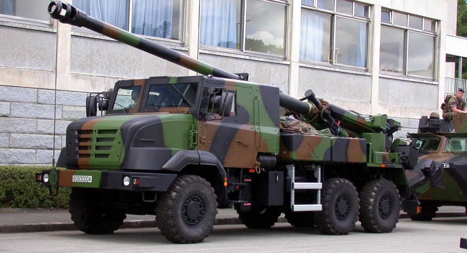 Франція анонсувала відправку нової партії самохідних гаубиць Caesar в Україну