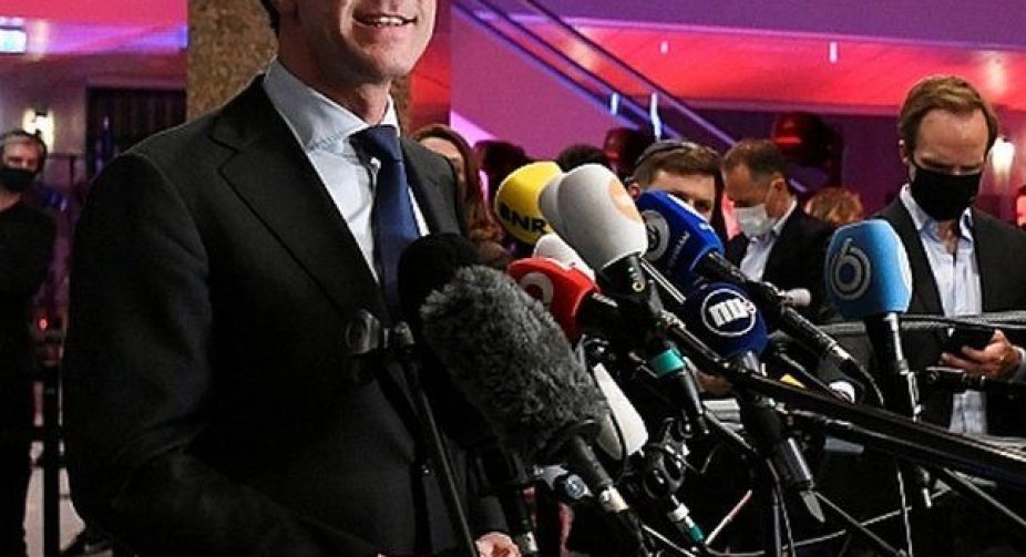 Dutch election: PM Mark Rutte claims victory and fourth term