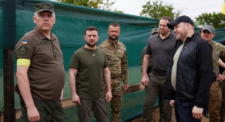 Зеленський відвідав опорні пункти Нацгвардії в Одеській області