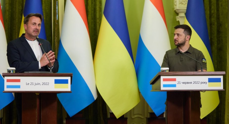 Люксембург виділив 15% оборонного бюджету на підтримку української армії - Зеленський