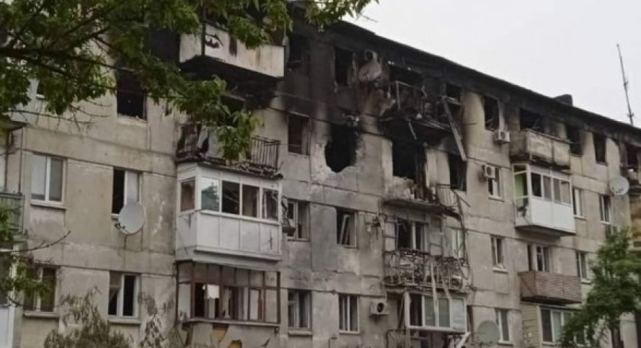 The enemy again opened fire on the villages of Sinetsky and Pavlograd, on the already destroyed bridges and twice on "Azot" - Gaidai