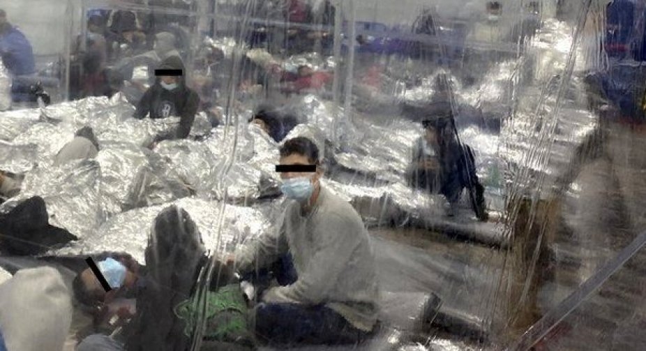 First photos emerge of Biden-era detention centres