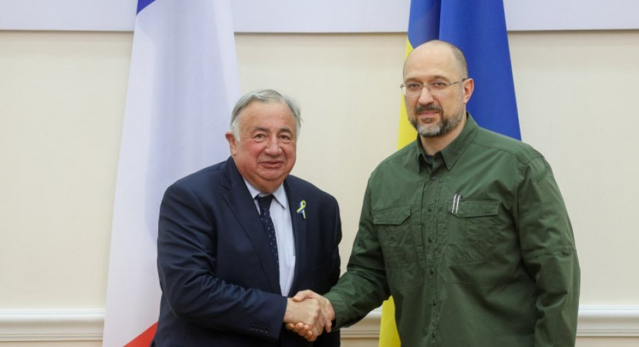 Військова підтримка України та санкції проти Росії: Шмигаль зустрівся з главою Сенату Франції