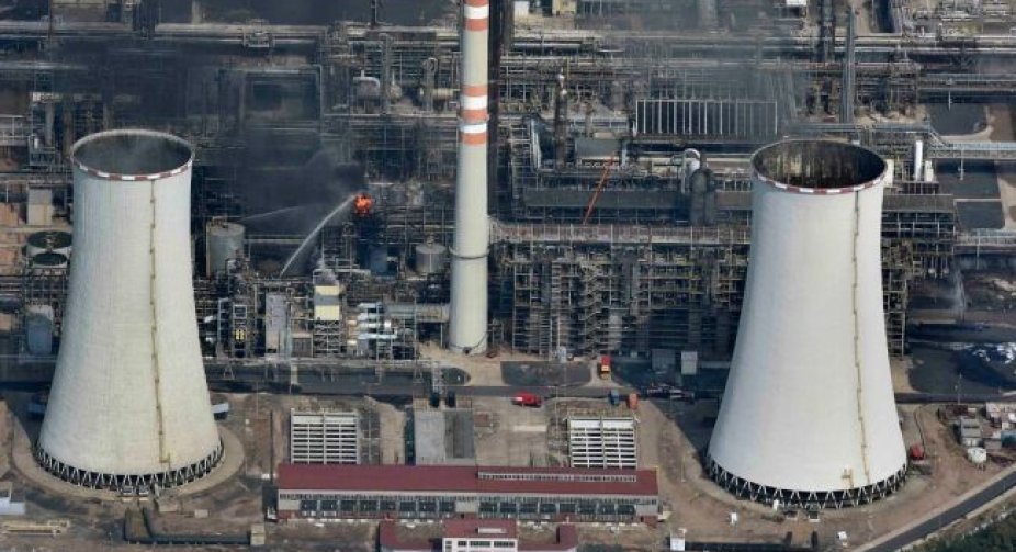 There was an explosion at an oil refinery in the Czech Republic, there were victims