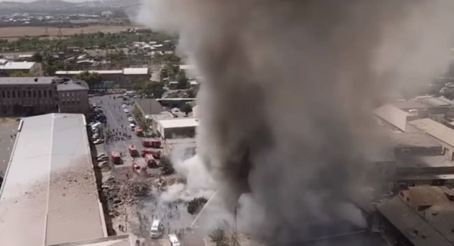The number of people killed during the explosion in Yerevan has increased