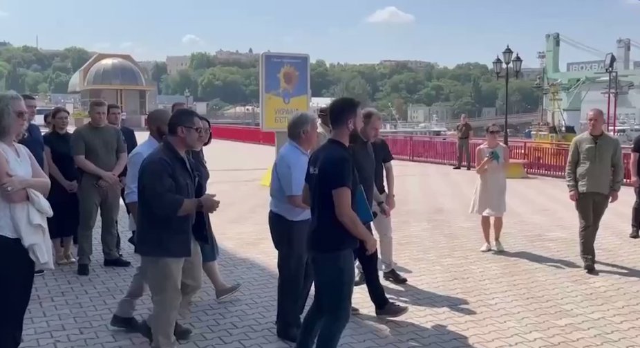 Генсек ООН уперше відвідав Одесу
