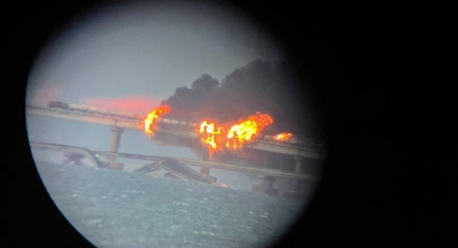 У Буданова відреагували на "звинувачення" у підриві Кримського мосту