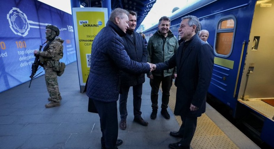 До України приїхав президент Швейцарії