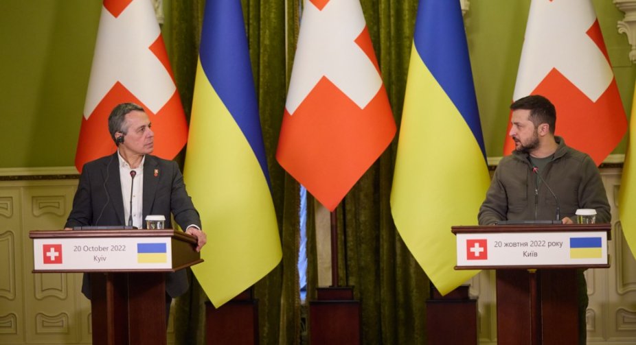 Зеленський обговорив із президентом Швейцарії допомогу у відновленні енергетичних об'єктів