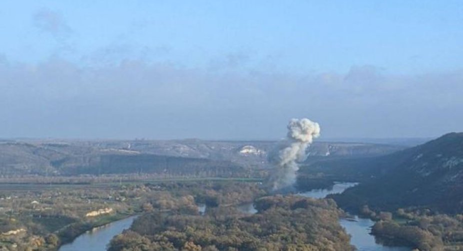 A Russian missile shot down by Ukrainian air defense fell in Moldova