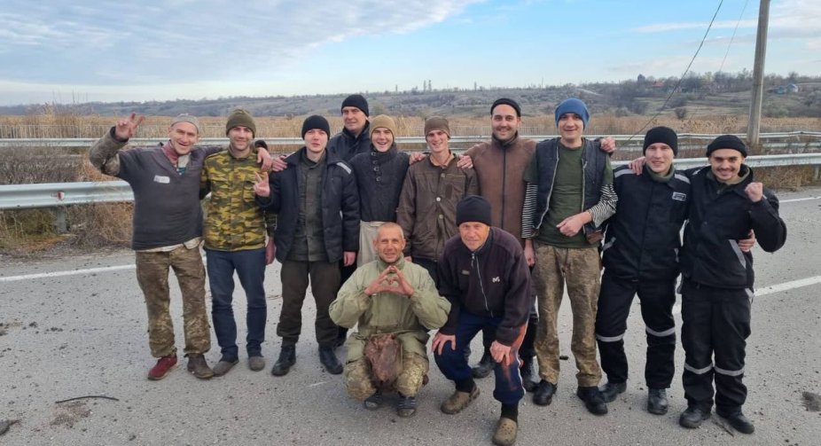 З полону повернуто в рамках обміну ще 107 українських військовослужбовців