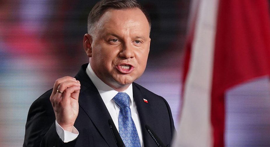 Президент Польщі закликав посилювати тиск на РФ, тому що її агресія загрожує також клімату