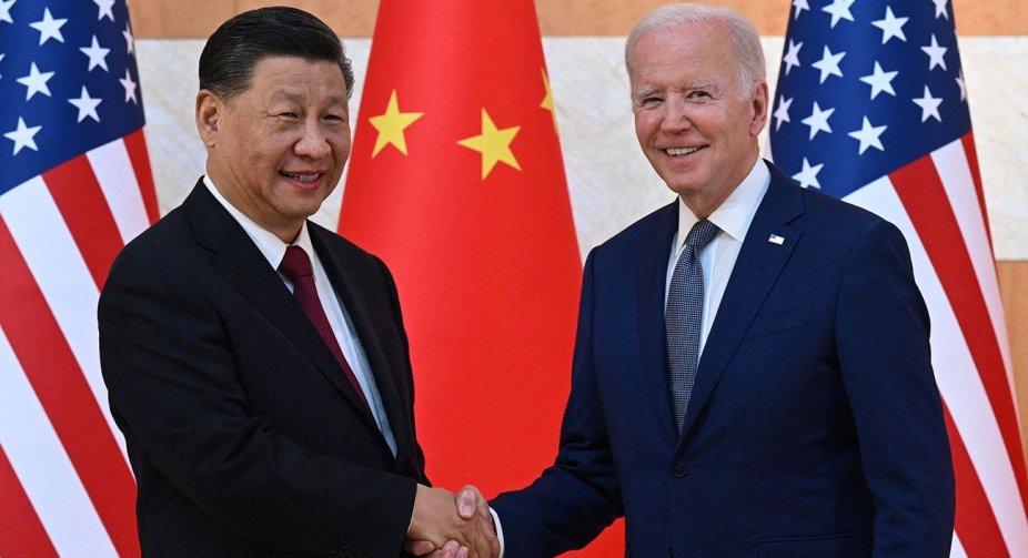 US and Chinese leaders met in Bali ahead of the G20 summit