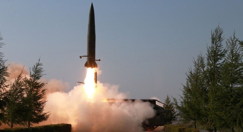 North Korea launched a ballistic missile, promising a "tougher" US response