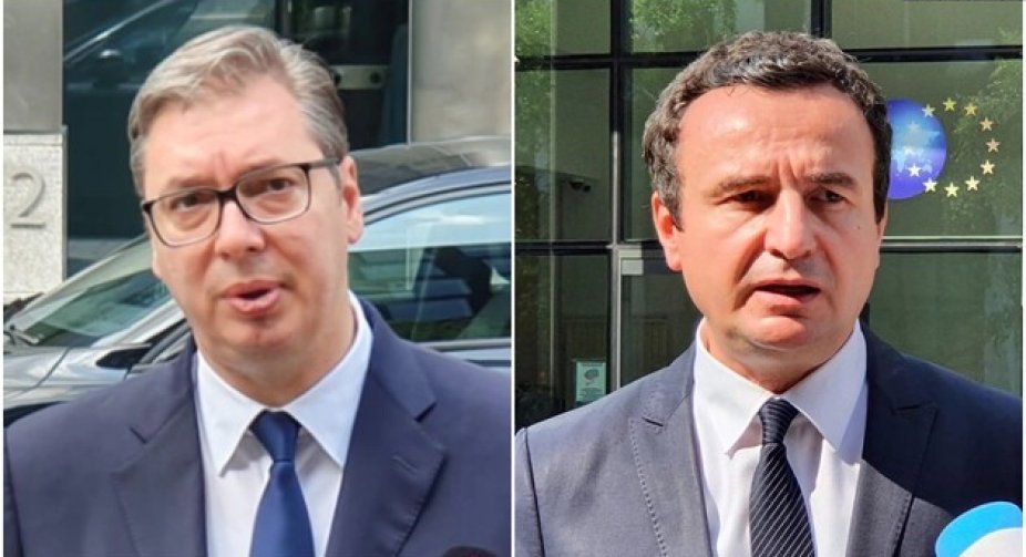 The leaders of Serbia and Kosovo are holding talks in Brussels in an attempt to avoid escalation