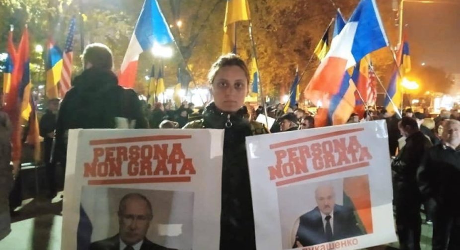 У Єревані протестували проти візиту Путіна та ОДКБ