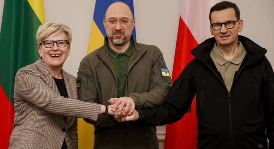 Україна, Польща та Литва закликали світ визнати спільною метою звільнення всієї території України