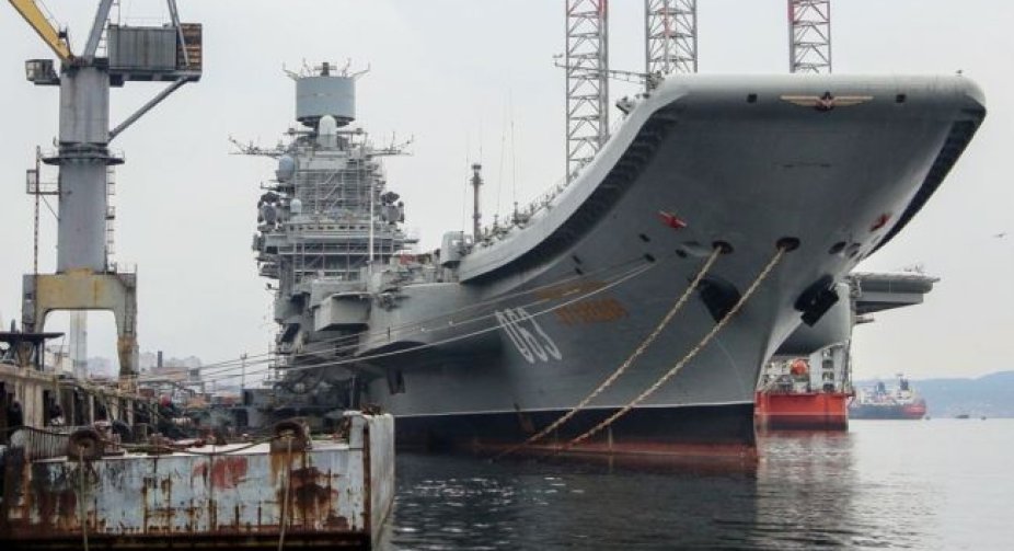 A fire broke out on the Russian aircraft carrier "Admiral Kuznetsov": details