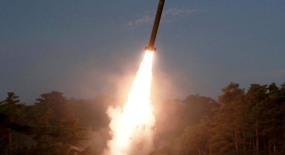North Korea launched two short-range ballistic missiles