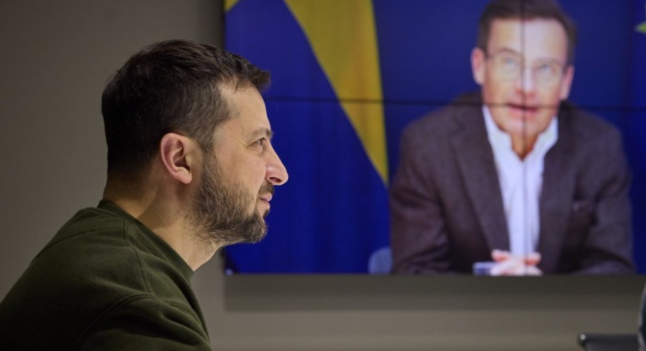 Зеленський обговорив із прем'єр-міністром Швеції подальшу європейську інтеграцію України