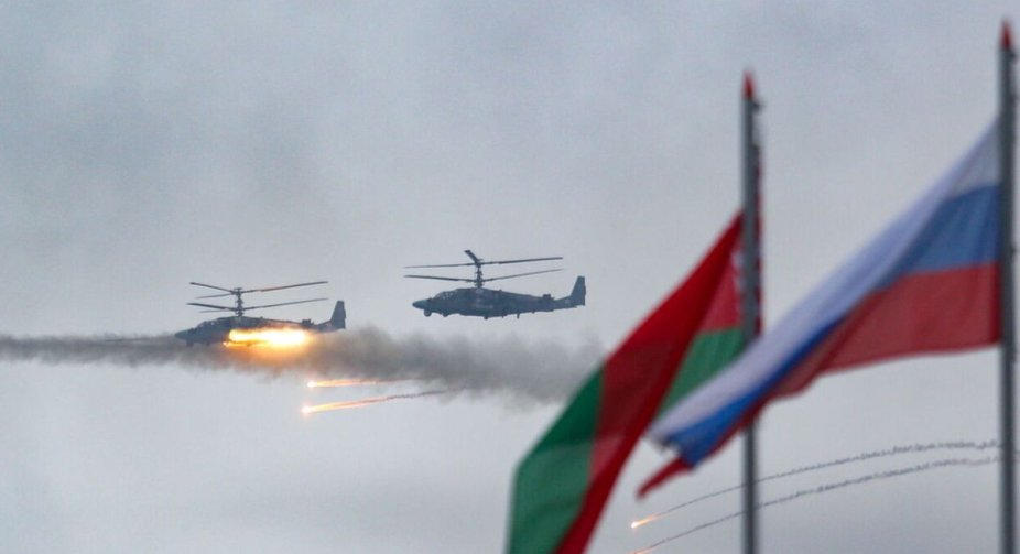 Joint aviation exercises with the Russians have begun in Belarus and will continue until February