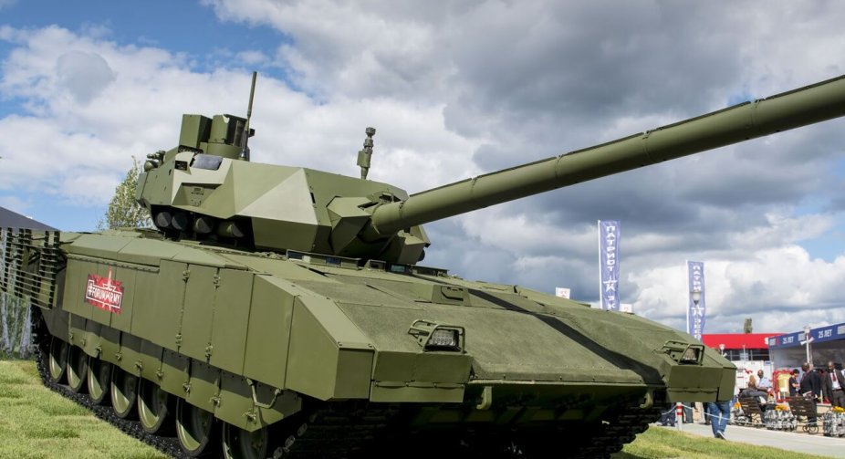 British intelligence: Russia's use of the latest T-14s on the battlefield is a risk for it