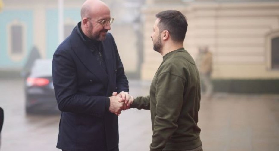 Зеленський зустрівся з президентом Євроради у Києві